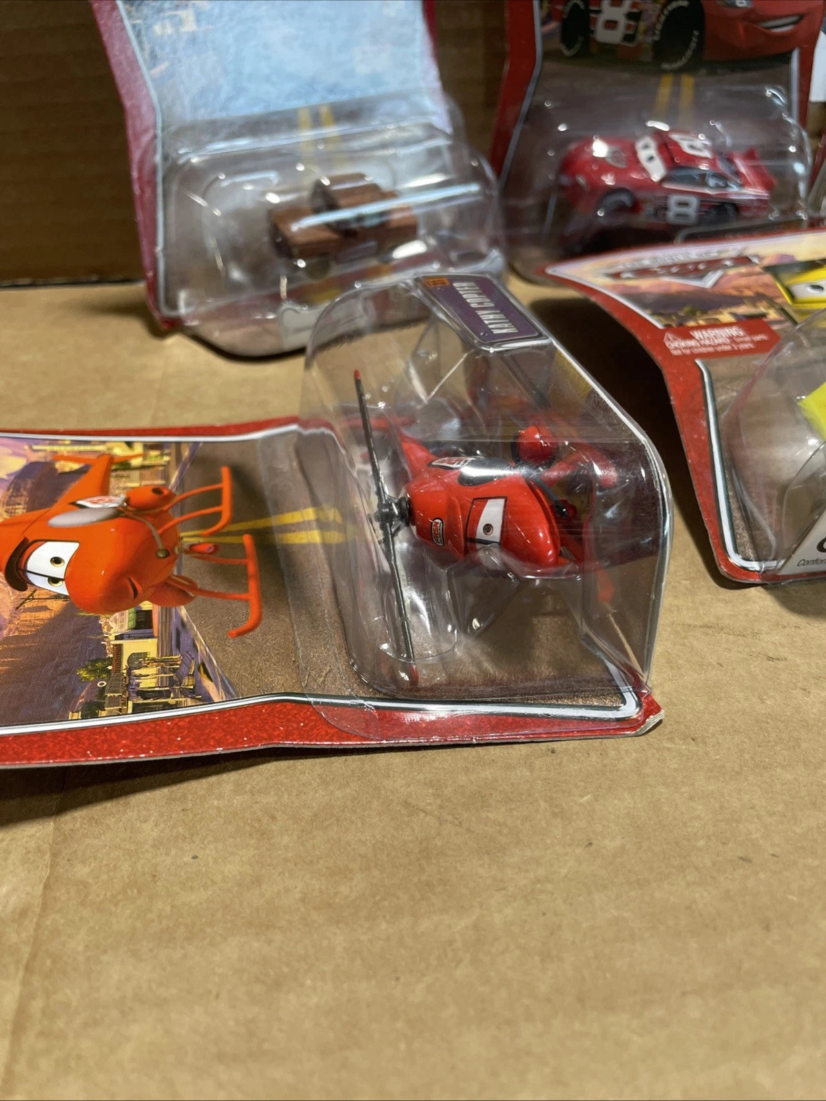Disney Pixar World of Cars Movie Lot Of 6 Leroy Dale Sputter Fred Kathy Stacy