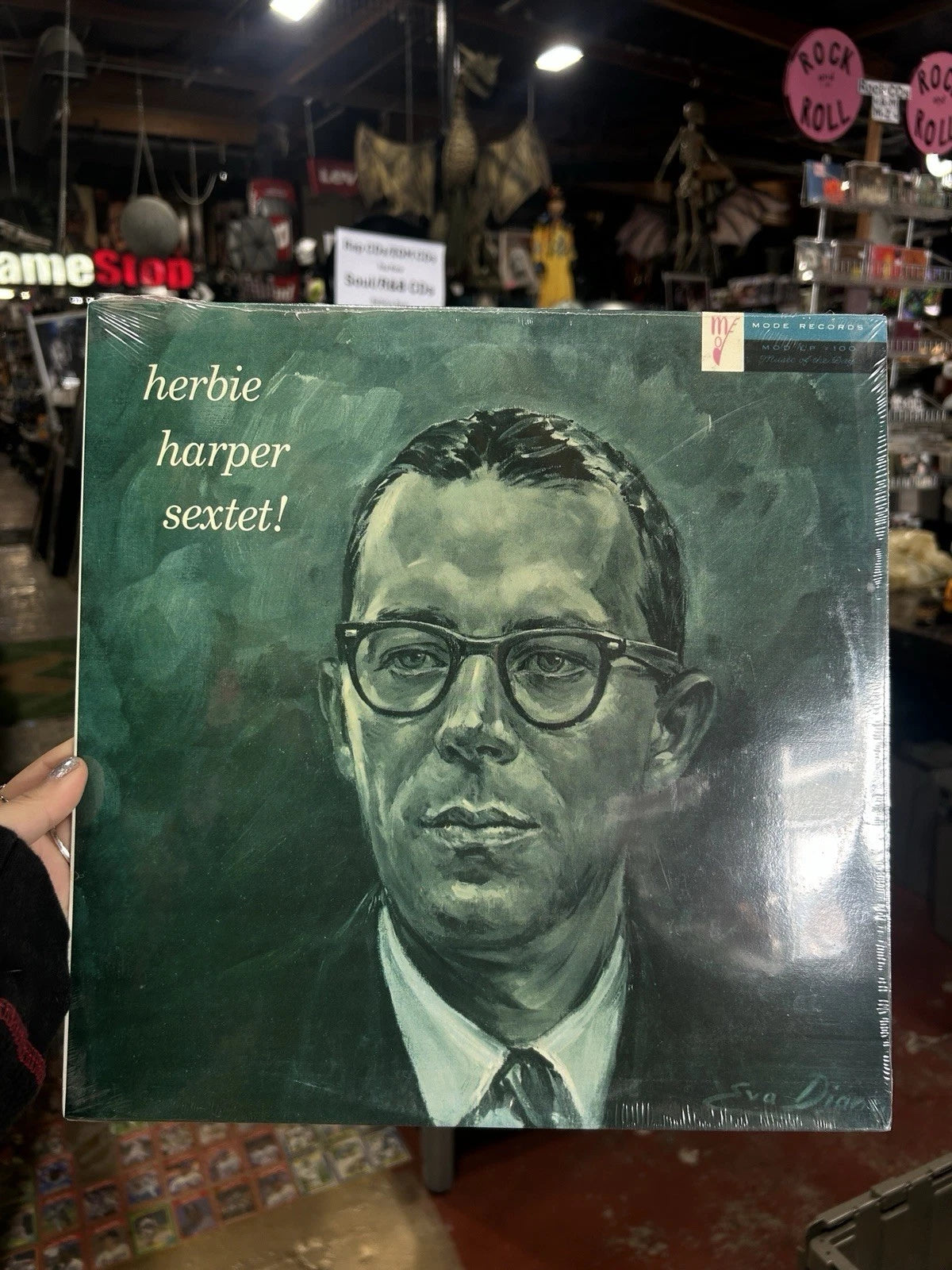 Herbie Harper-Herbie Harper Sextet mod lp 100 vsop #49 New Sealed 1987 Rare