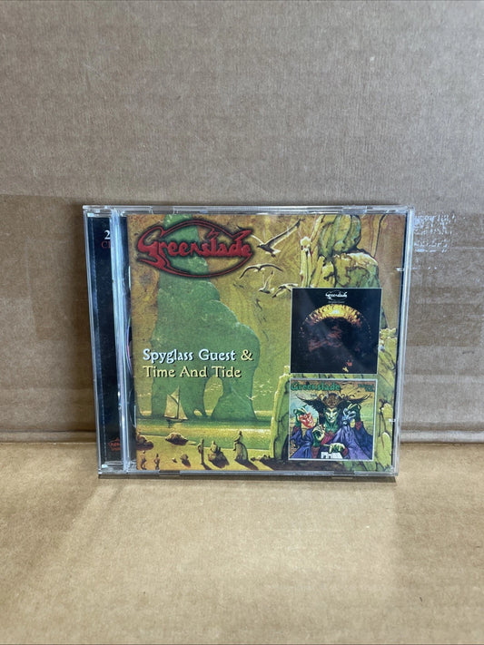 Spyglass Guest/Time and Tide by Greenslade (CD, May-2011, 2 Discs, Edsel (UK))