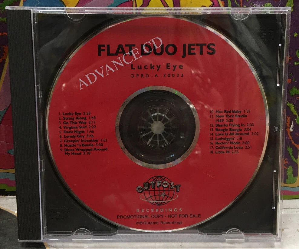 Flat Duo Jets Lucky Eye Promo CD OPRD-A-30033