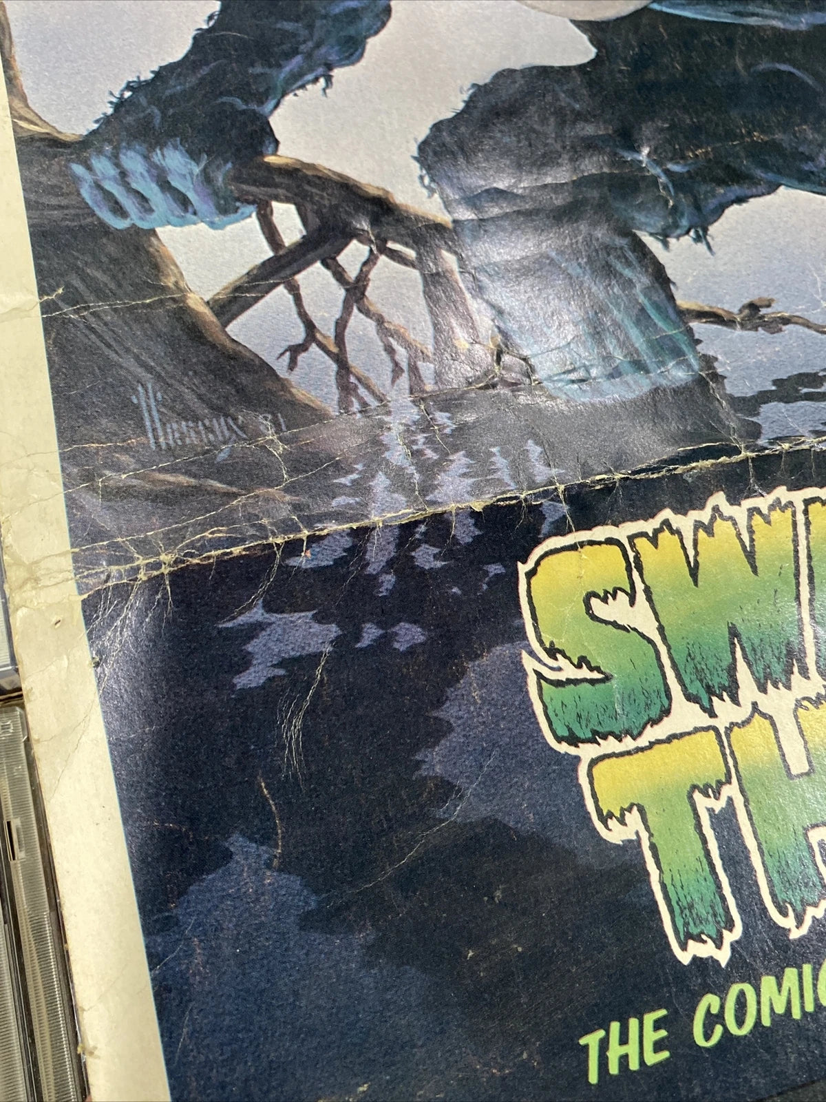 The Swamp Thing Original Adrienne Barbeau Insert Movie Poster