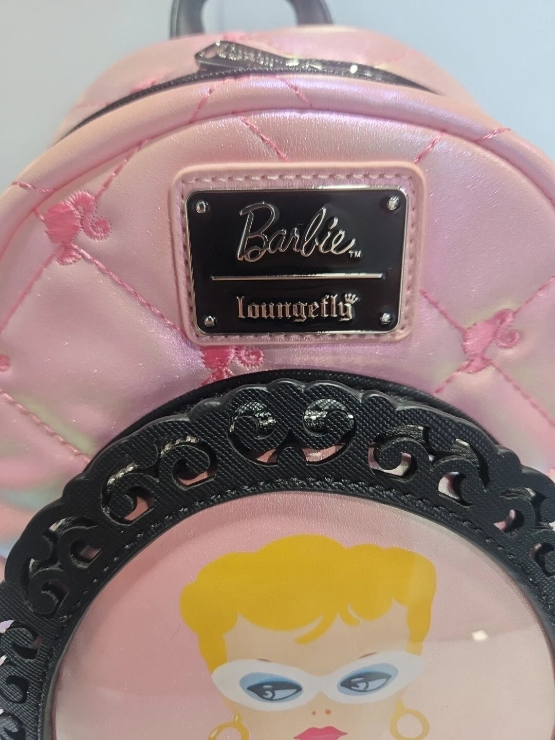 Loungefly Barbie Iridescent Exclusive Mini Backpack