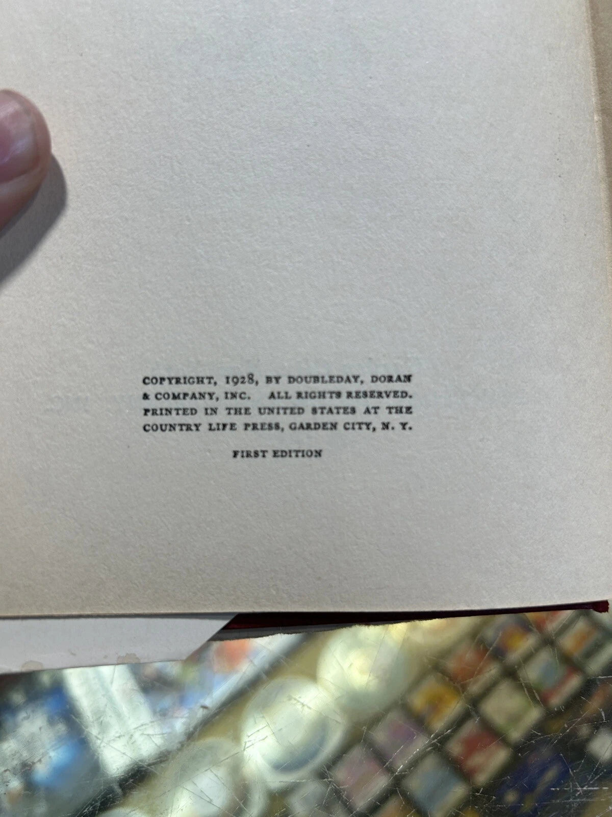 1st Edition w/ DJ Clarence E. Mulford Mesquite Jenkins Doubleday, Doran 1928
