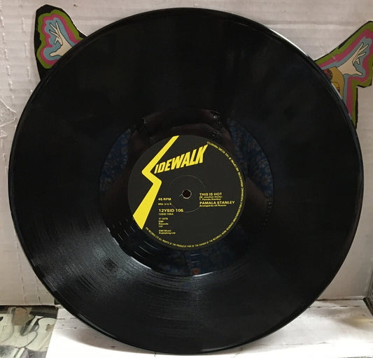 Pamala Stanley This Is Hot 12” UK Import Promo Record 12YSID105