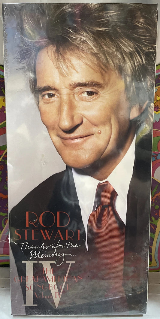 Rod Stewart Thanks For The Memory Great American Songbook IV Sealed Longbox CD