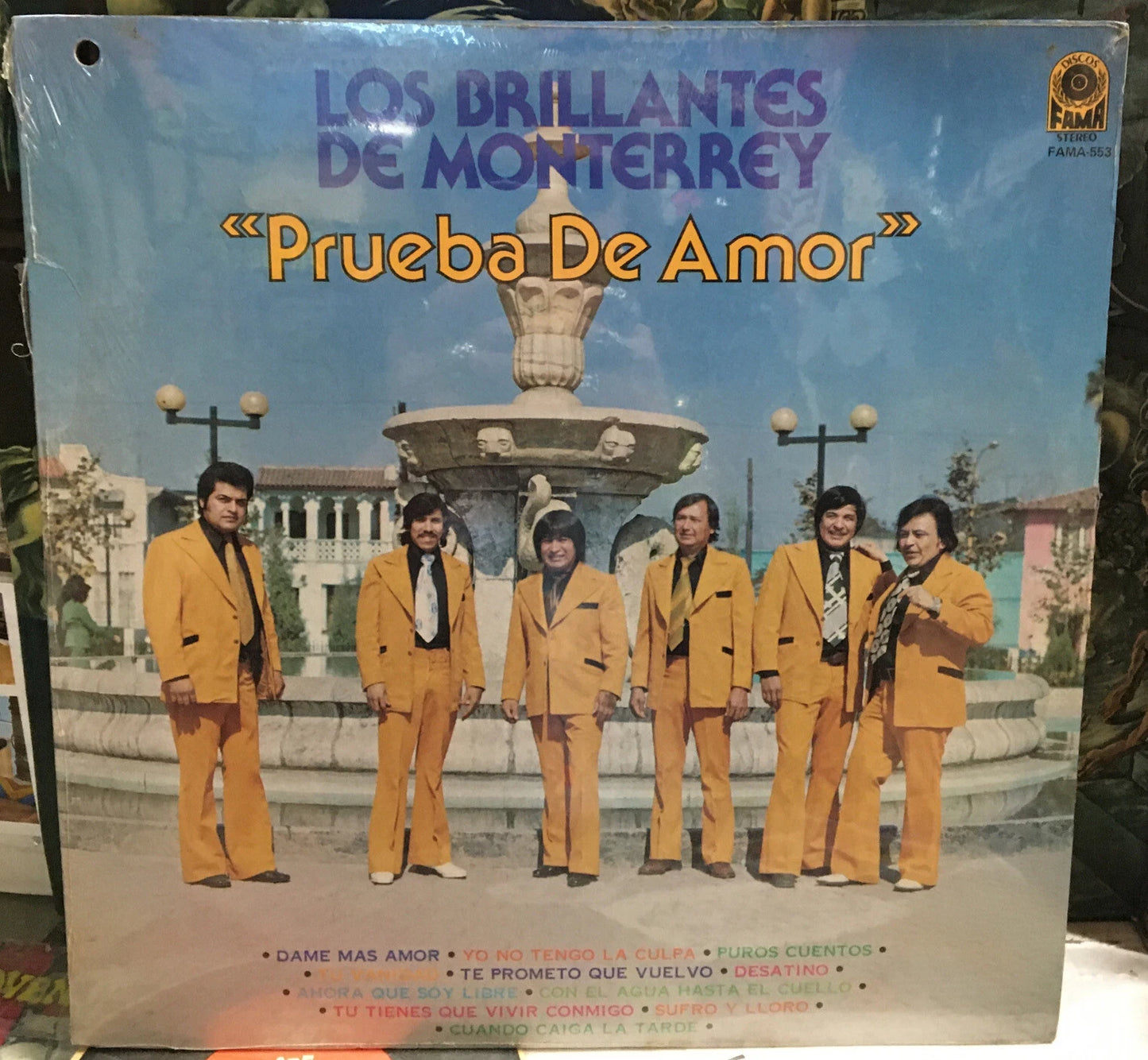 Los Brillantes De Monterrey Prueba De Amor Sealed Record