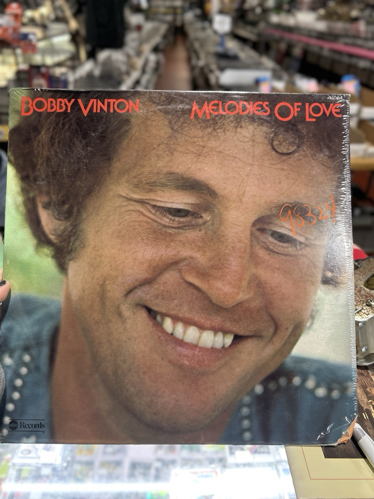 VINYL RECORD LP BOBBY VINTON MELODIES OF LOVE ABC RECORDS ABCD-851 SEALED