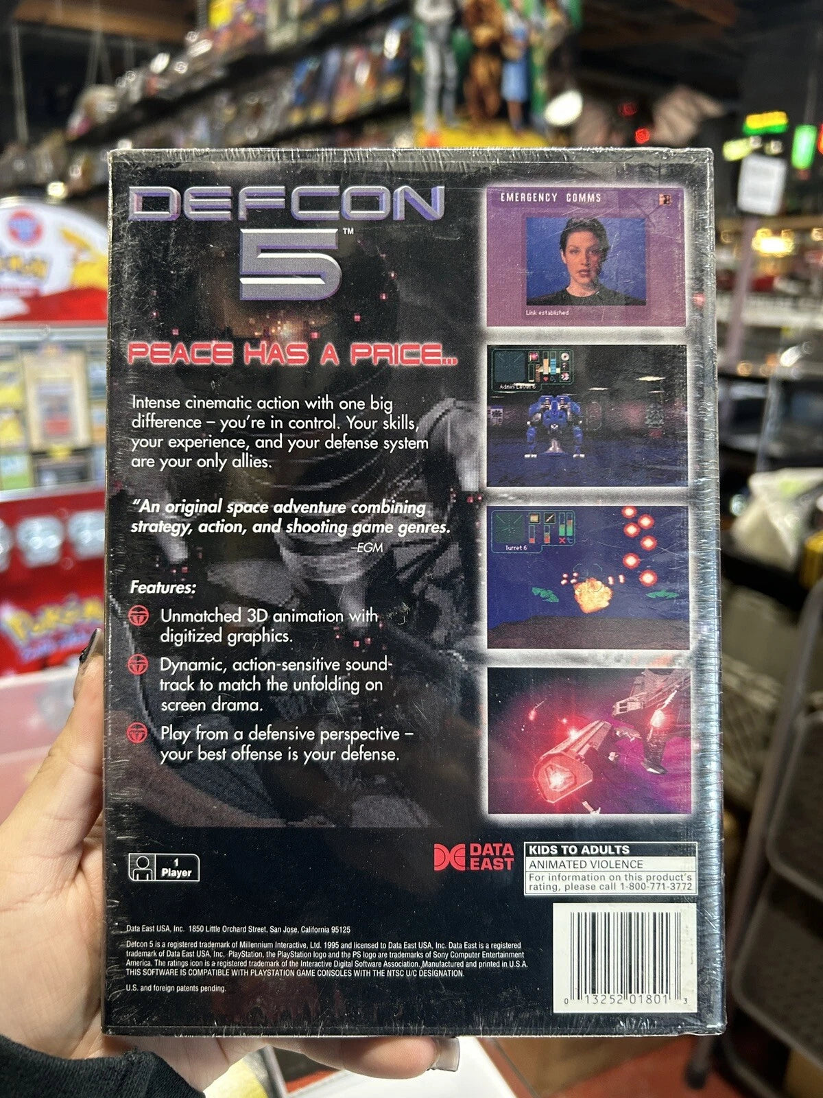 Defcon 5 (Sony PlayStation 1, 1995)