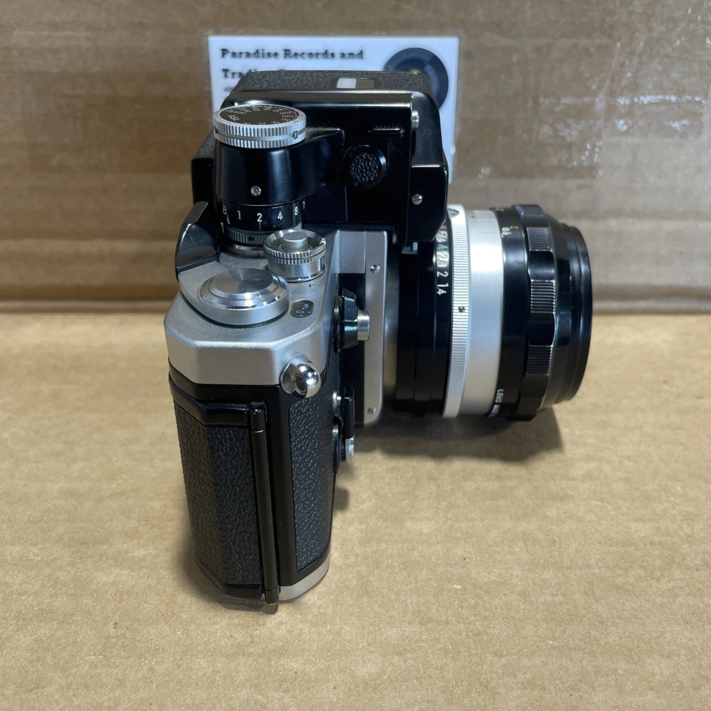 Nikon F2 Photomic Camera 7246838 W Nikon Nikkor - S C Auto 1:1.4 F =50mm 1381134