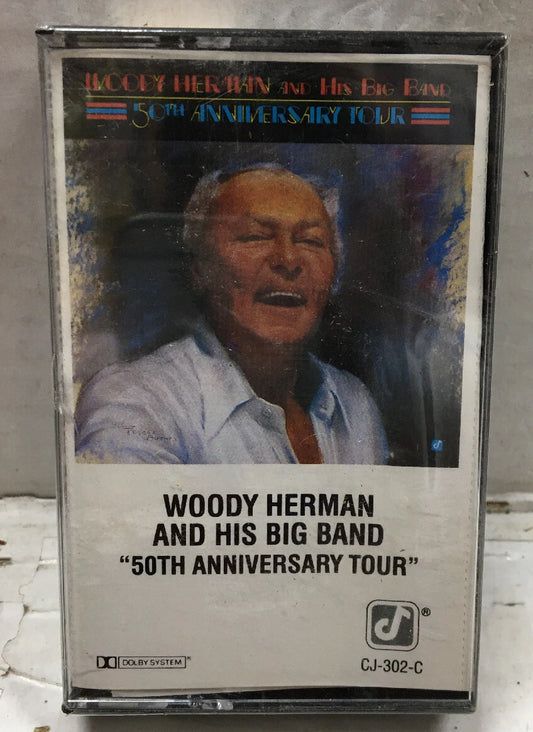 Woody Herman And His Big Band 50Th Anniversary Tour Sealed Cassette