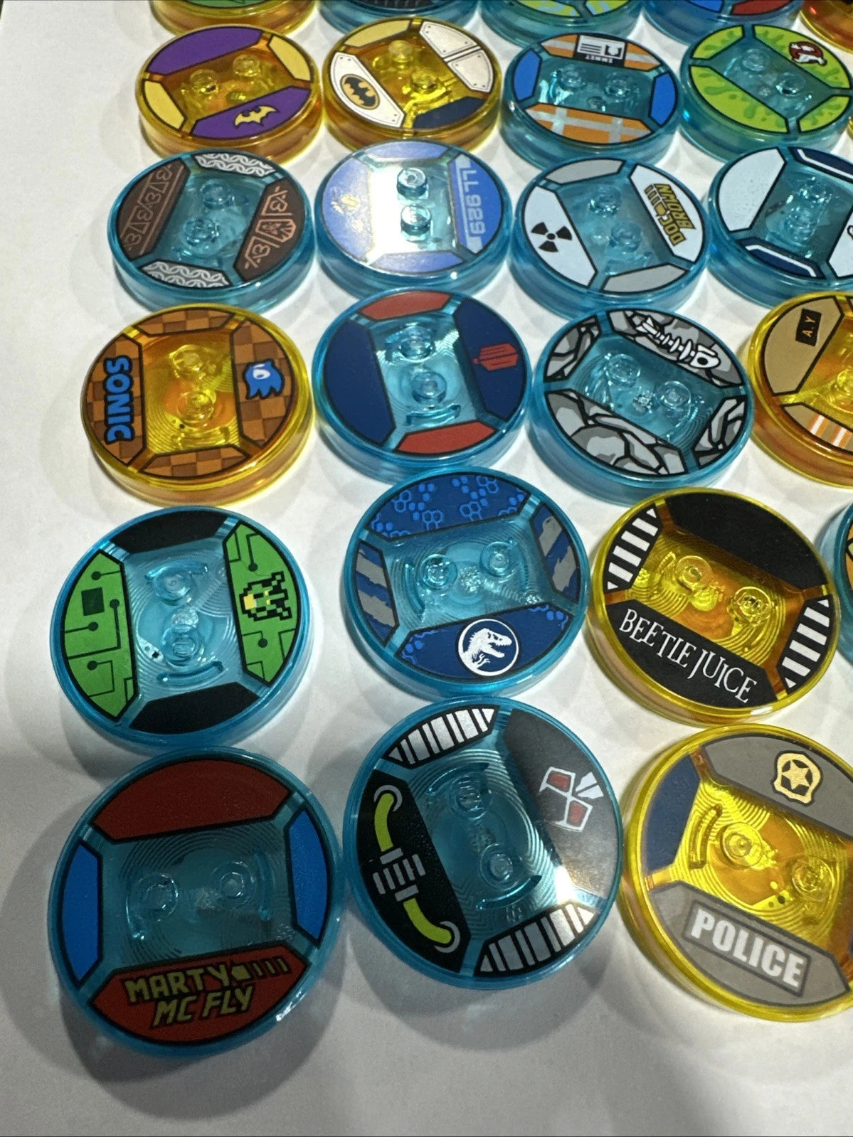 Lot of 31 Lego Dimensions Toy Tag Stands Base Only