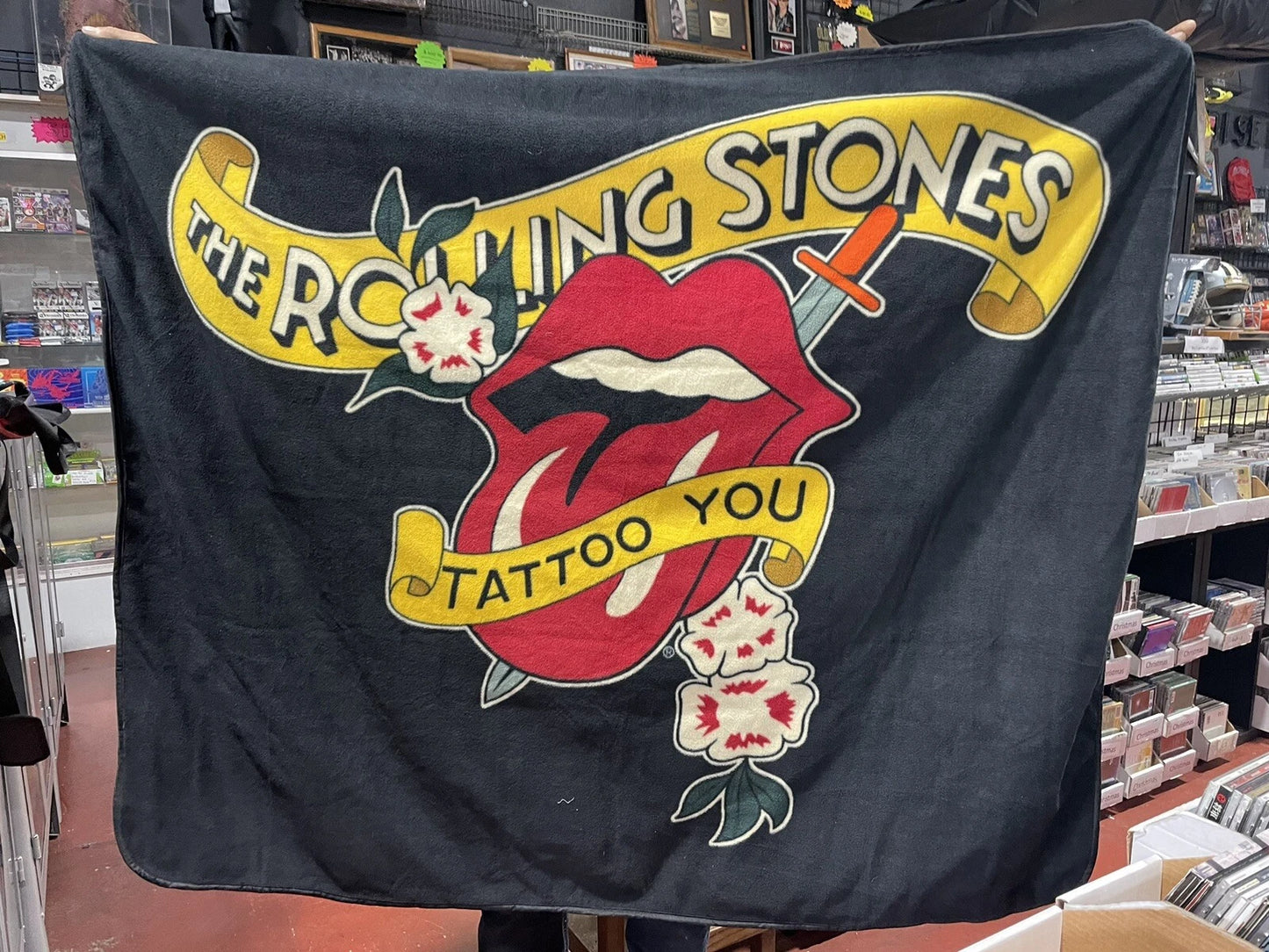 Rolling Stones Tattoo You Blanket