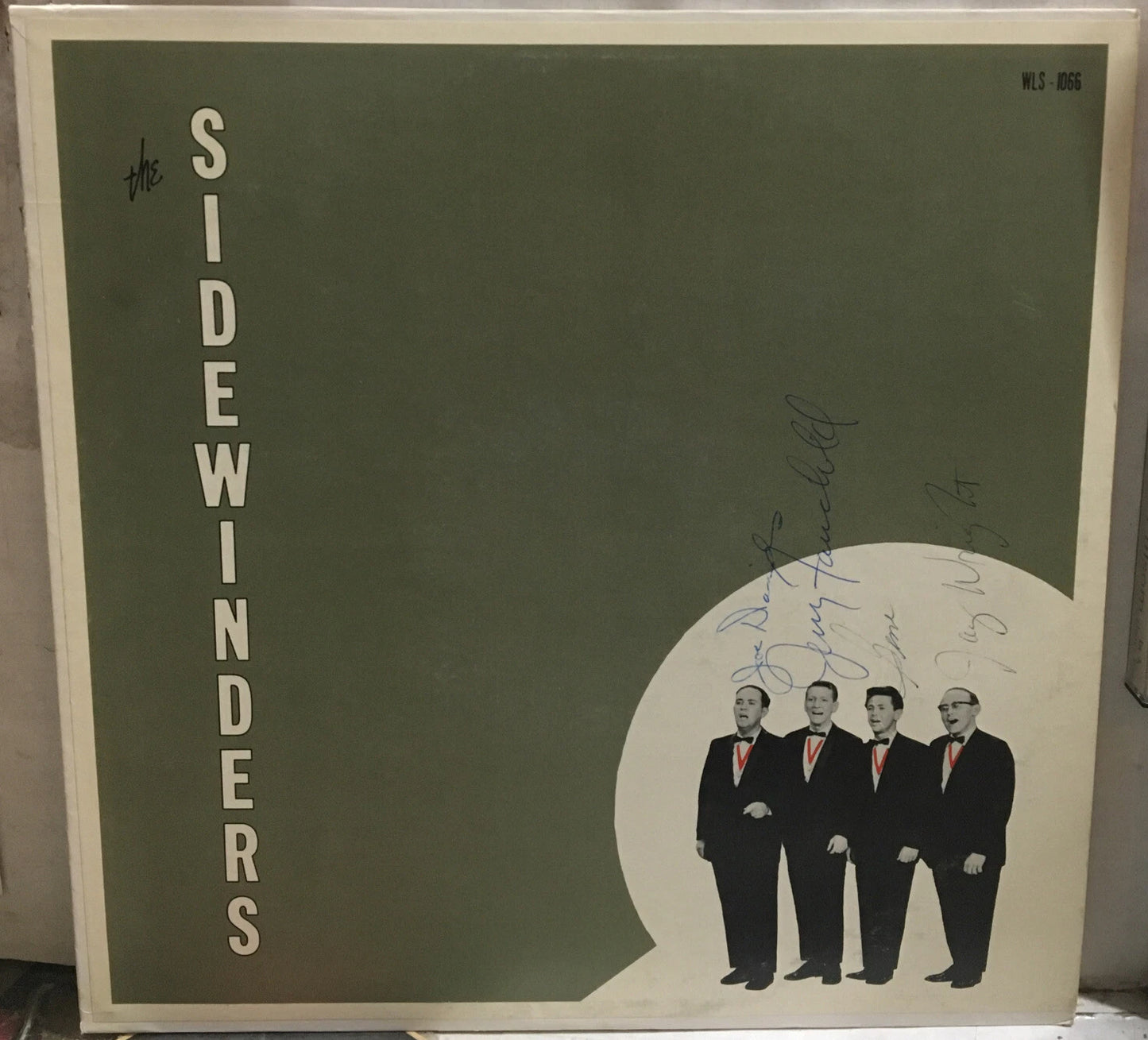 The Sidewinders Self Titled Autographed Record WLS-1066