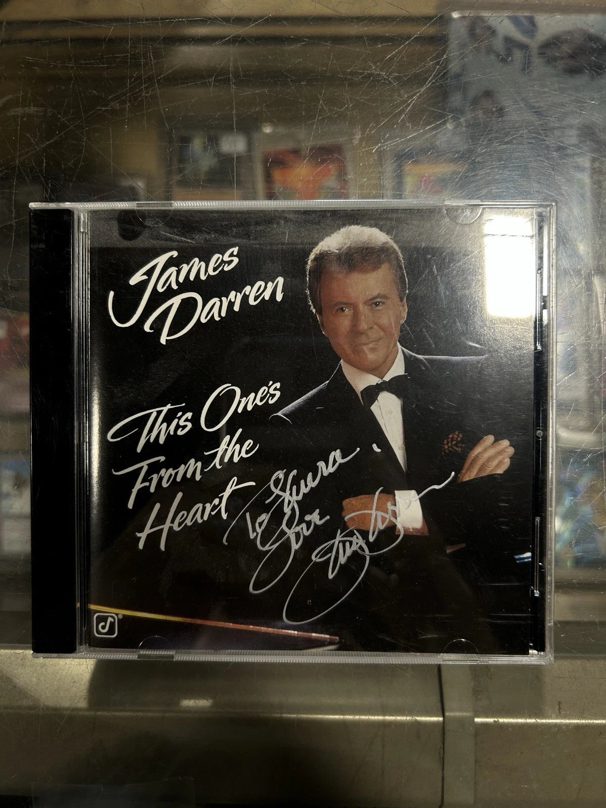 This One's from the Heart James Darren audioCD Used Signed