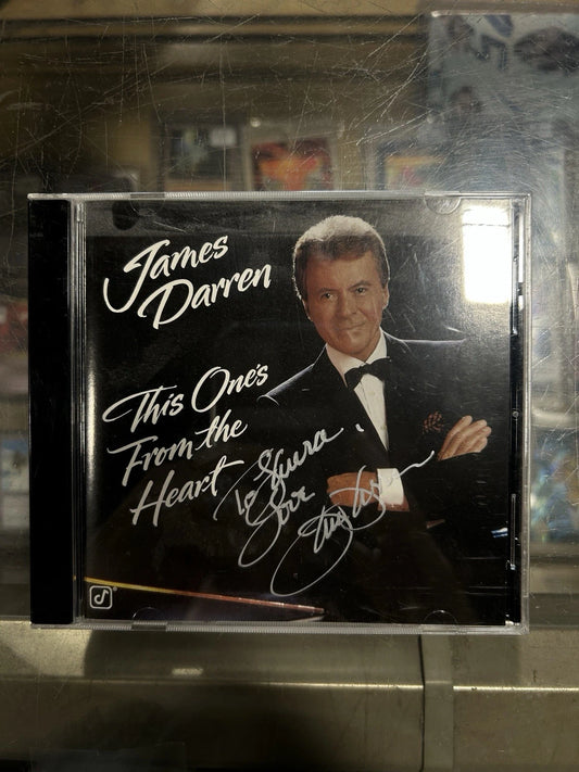 This One's from the Heart James Darren audioCD Used Signed