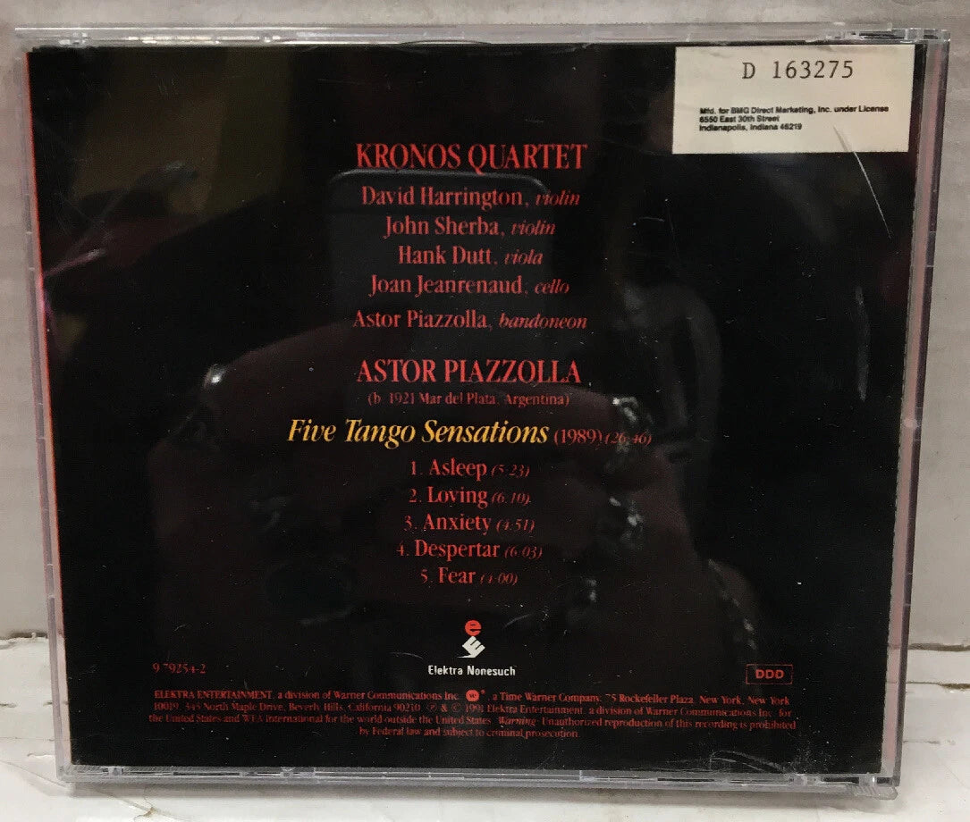 Kronos Quartet Five Tango Sensations CD