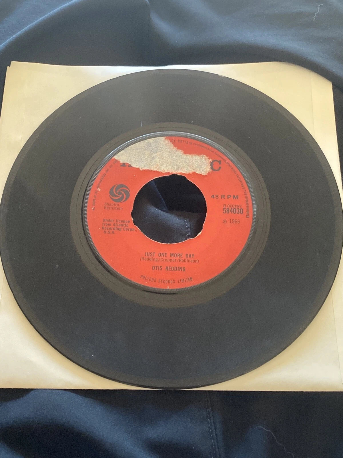 OTIS REDDING - I CAN'T TURN YOU LOOSE / JUST ONE MORE DAY - ATLANTIC, ORIGINAL
