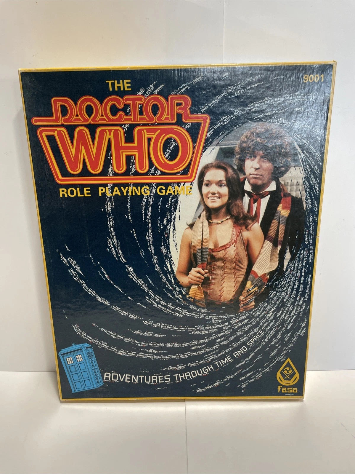 Vintage FASA 1985 BBC Doctor Who Role Playing Game Box Set #9001