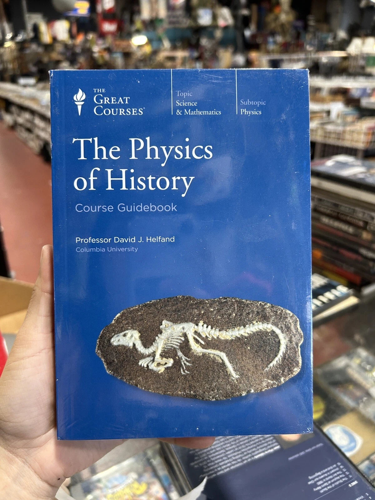 Great Courses: The Physics of History DVDs +Guidebook