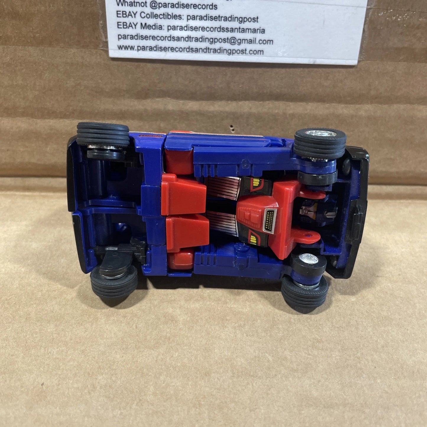 Skids 100% Complete 1985 G1 Transformers Hasbro Vintage Action Figure