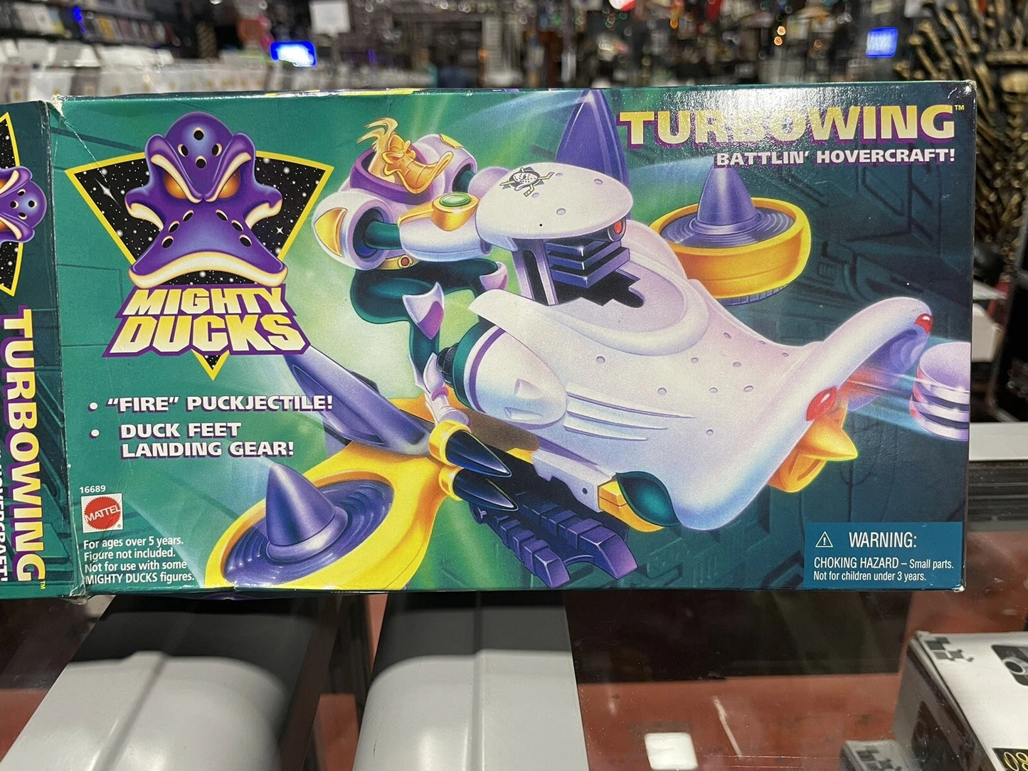 Mighty Ducks Turbowing Battlin' Hovercraft Toy