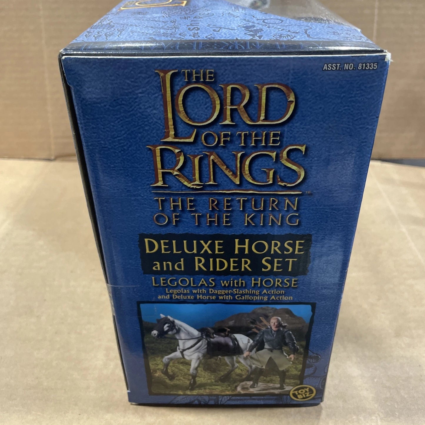 ToyBiz The Lord of the Rings Return of the King - Legolas with Horse Deluxe Set