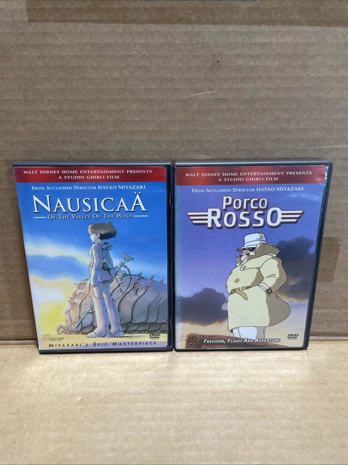 Nausicaa of the Valley of the Wind 2-Disc DVD Studio Ghibli Miyazaki SLIPCOVER