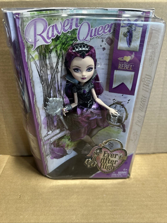 RAVEN QUEEN Ever After High Doll 1st Edition EAH Wave 1 NIB 2013 Mattel READ