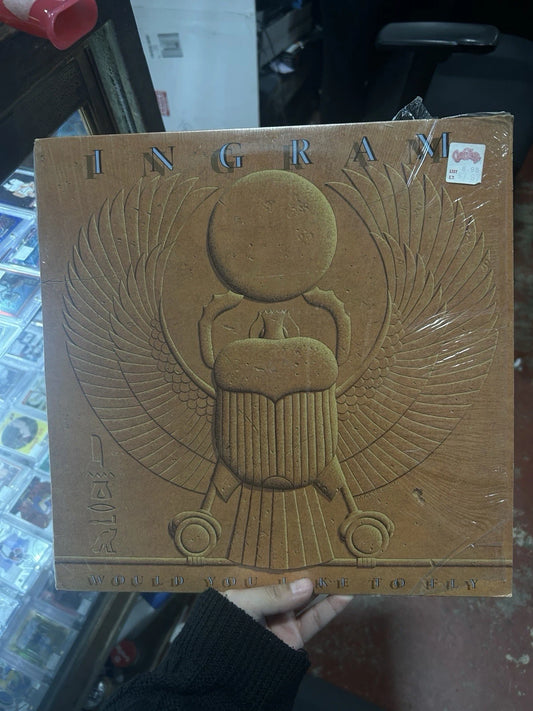 12" LP EX/EX Ingram Would You Like To Fly 1983 Mirage 7 90075-1 Shrink