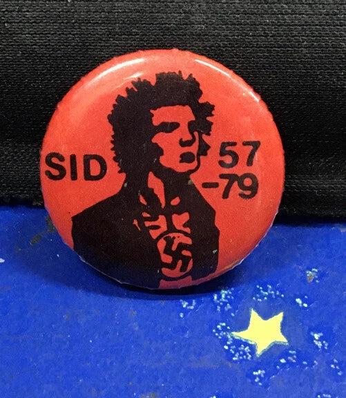 Sid Vicious 57- 79 Button