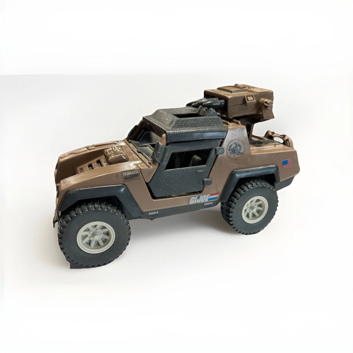 Vintage Hasbro G.I. Joe ARAH Loose Vehicle w/ Accessories - Stinger Mark II A11