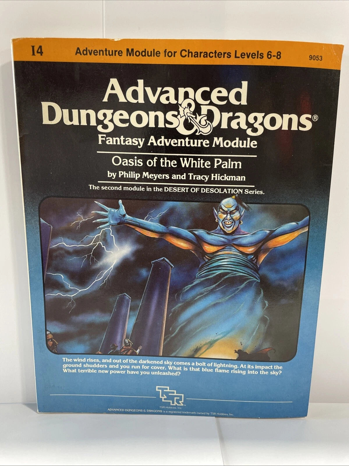 Advanced Dungeons & Dragons: Module I4 Oasis of White Palm 9053- TSR 1983 - RARE