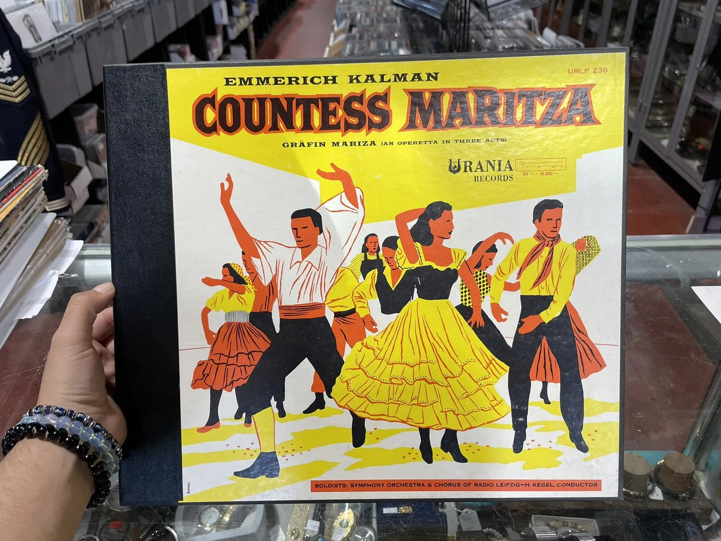 Em Erich Kalyan Countess Maritza (Complete) Uriania Records 2LP