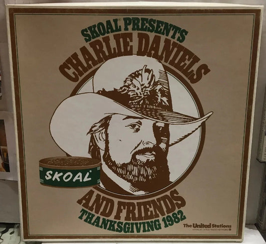 Skoal Presents Charlie Daniels And Friends Thanksgiving 1982 Record Set R.I.P.
