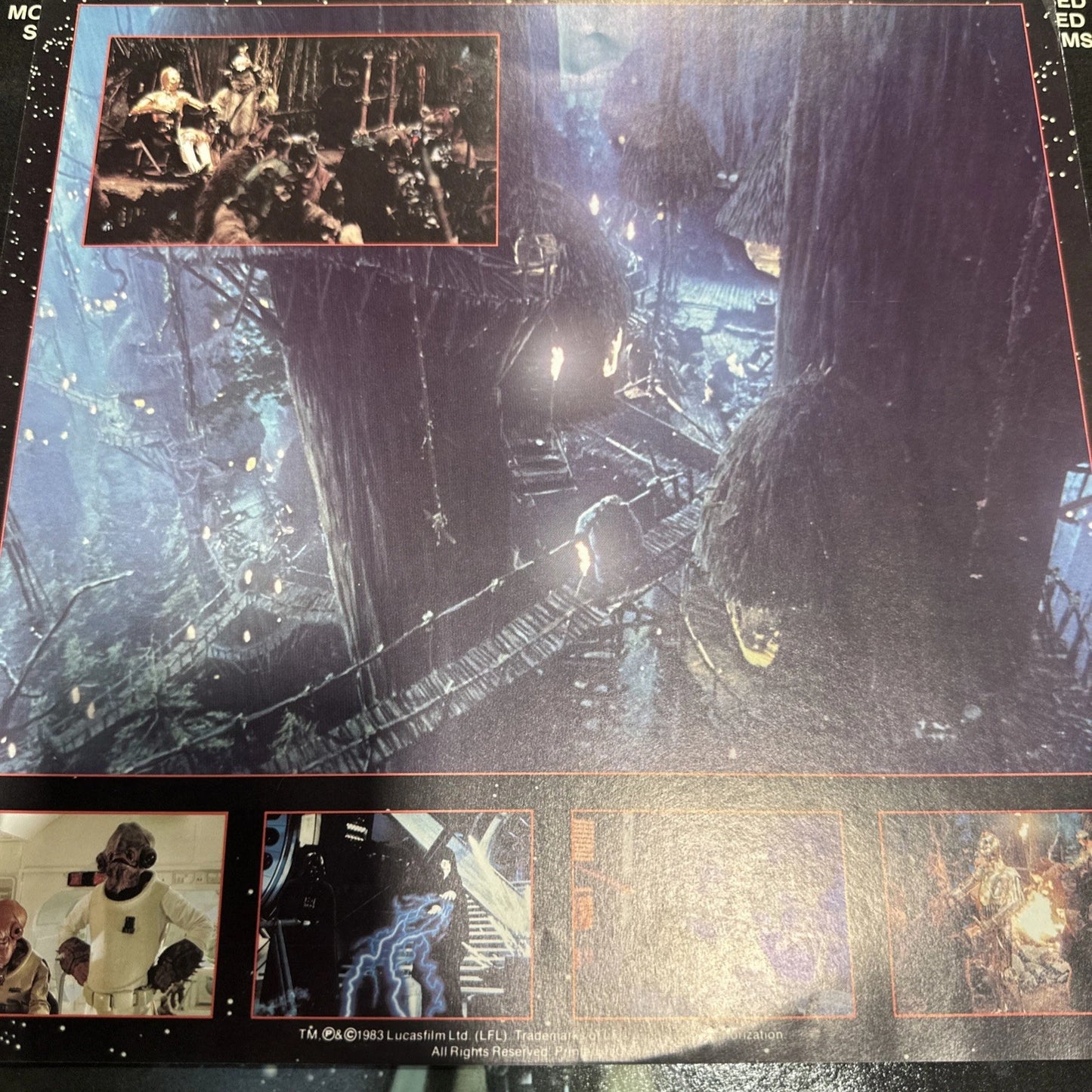 Star Wars Return of the Jedi Soundtrack John Williams 12" LP insert 811767