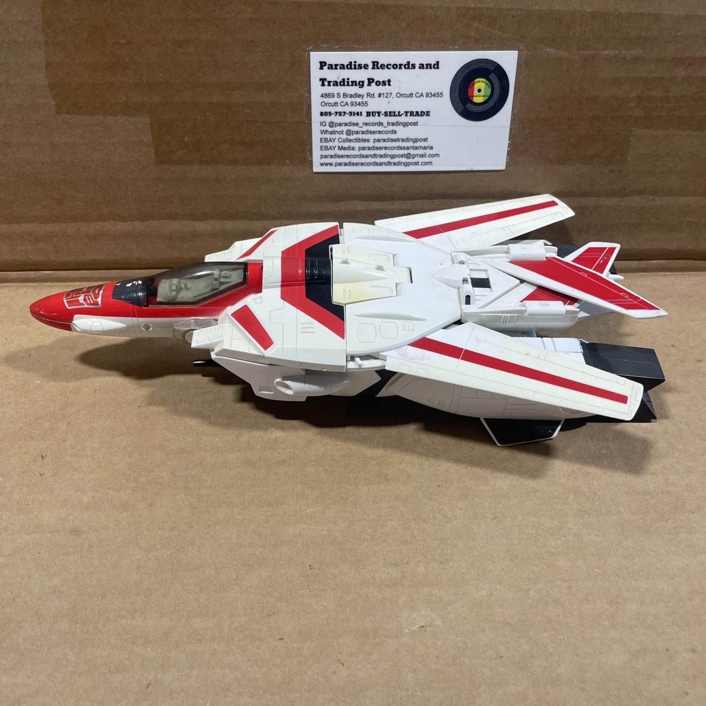 Original G1 1985 Transformers Jetfire Hasbro Bandai Autobot Skyfire Vintage Jet