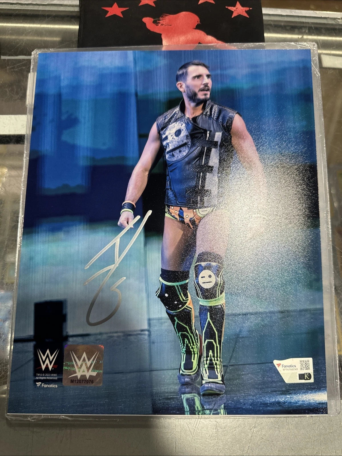 WWE JOHNNY GARGANO SIGNED 8X10 AUTOGRAPHED WRESTLING PHOTO FANATICS COA