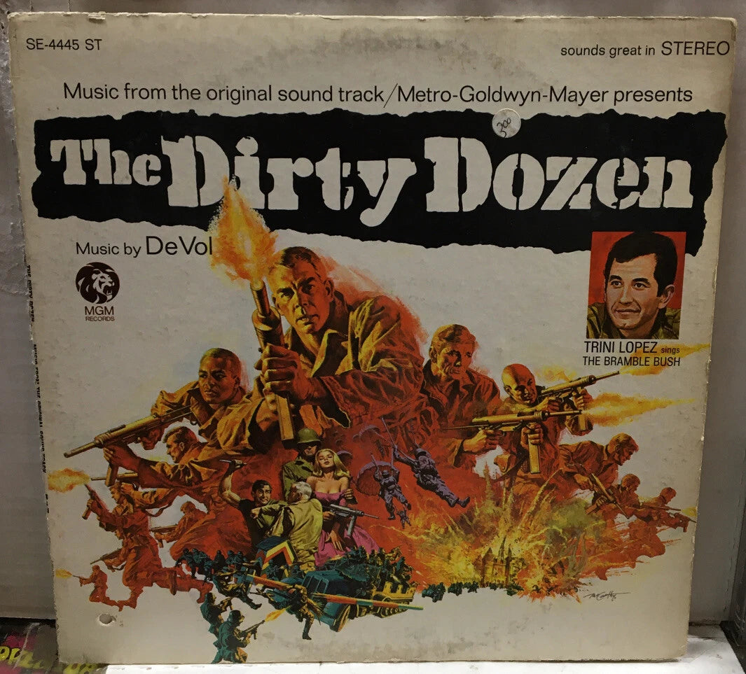 The Dirty Dozen Soundtrack Record SE-4445ST