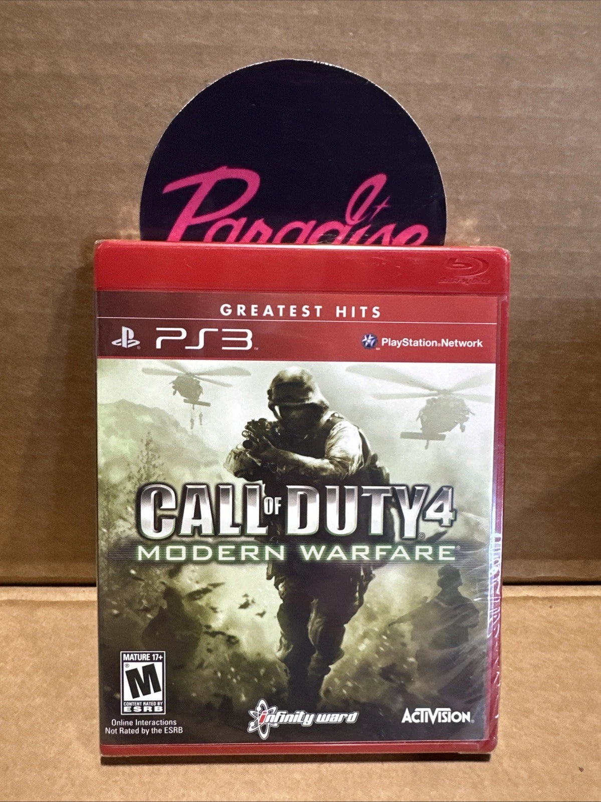 Call of Duty 4 Modern Warfare Greatest Hits PlayStation 3 PS3 New & Sealed