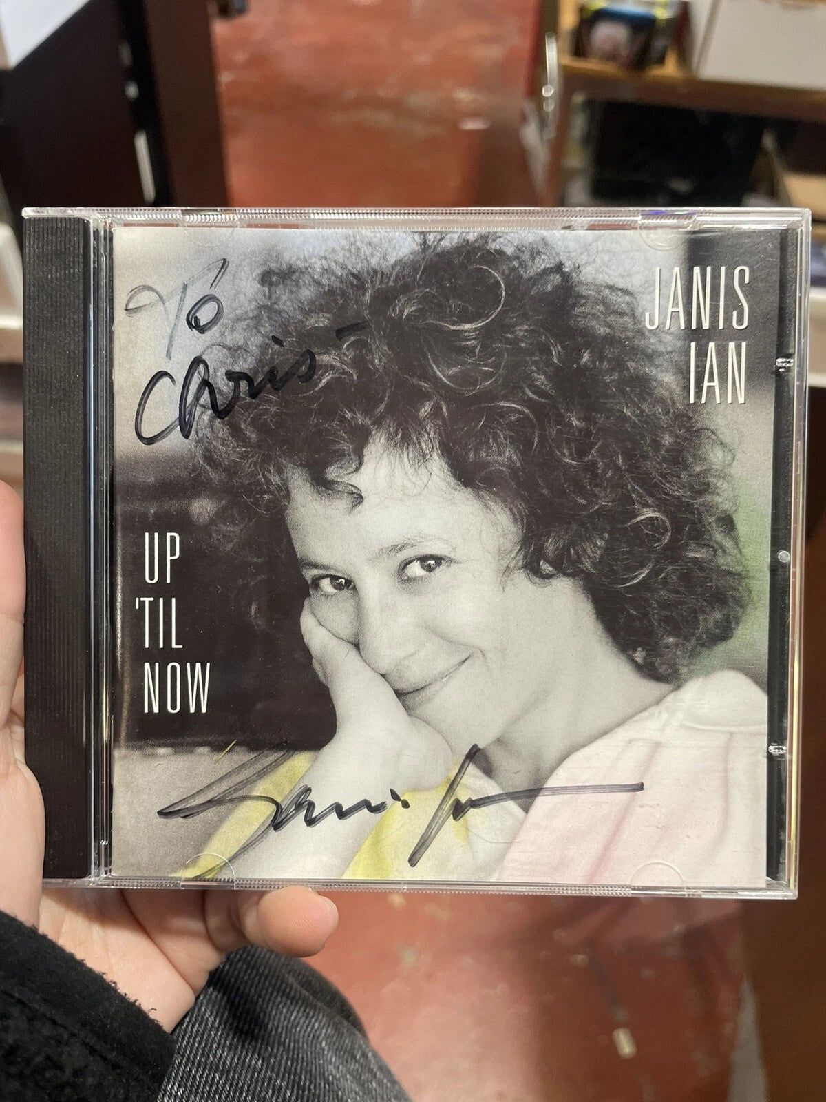 Up Til Now By Janis Ian (CD, 1991) Signed
