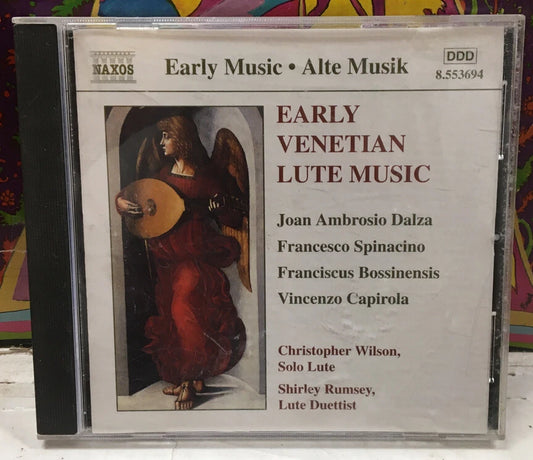 Early Venetian Lute Music CD