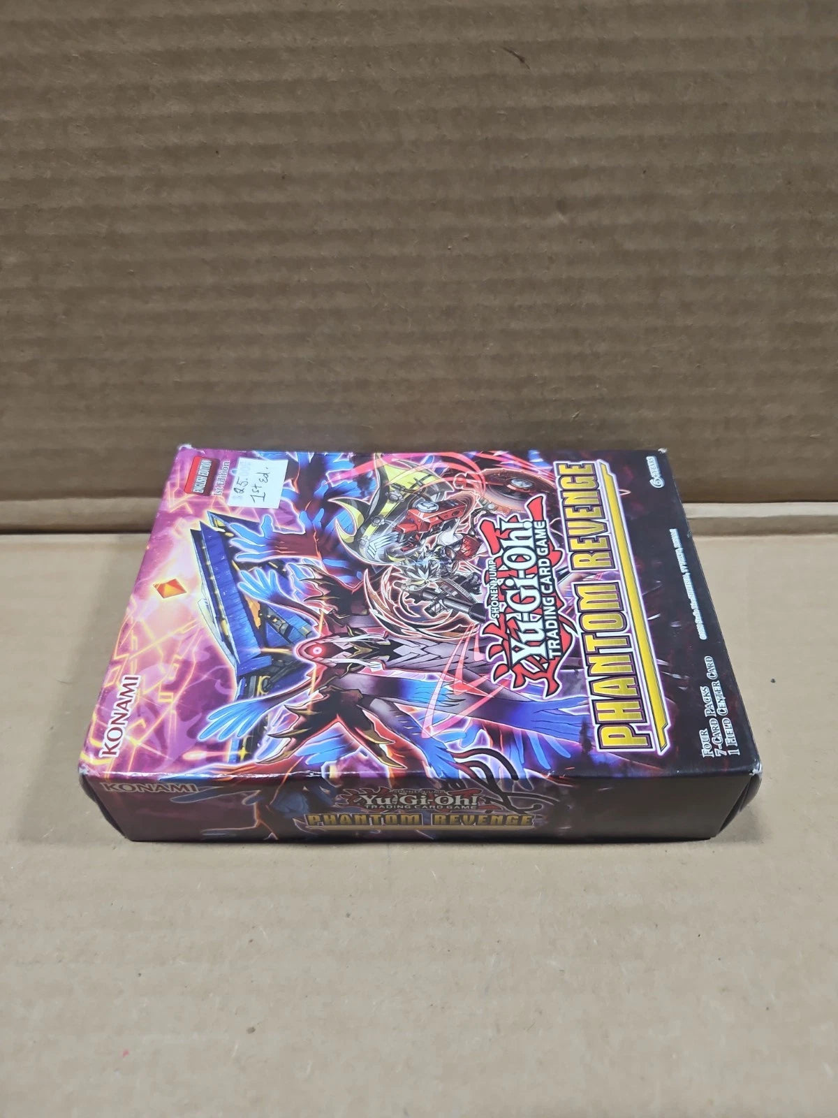 Yu-Gi-Oh Phantom Revenge Mini Box (Contains 4 Packs & 1 Field Card) Sealed