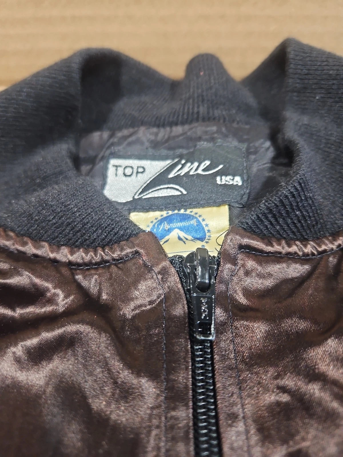 Vintage Official STAR TREK 25th Anniversary by Paramount Bomber Jacket Size XL