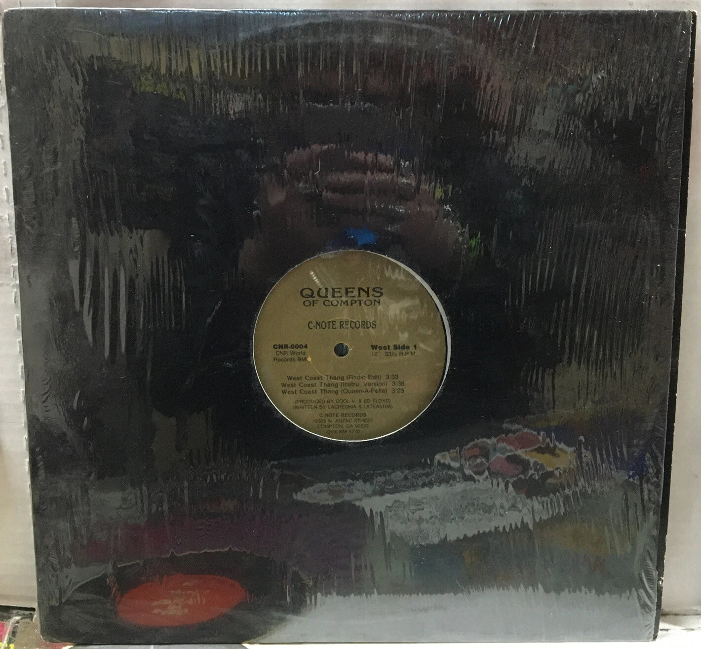 Queens Of Compton West Coast Thang 12” Record CNR-0004