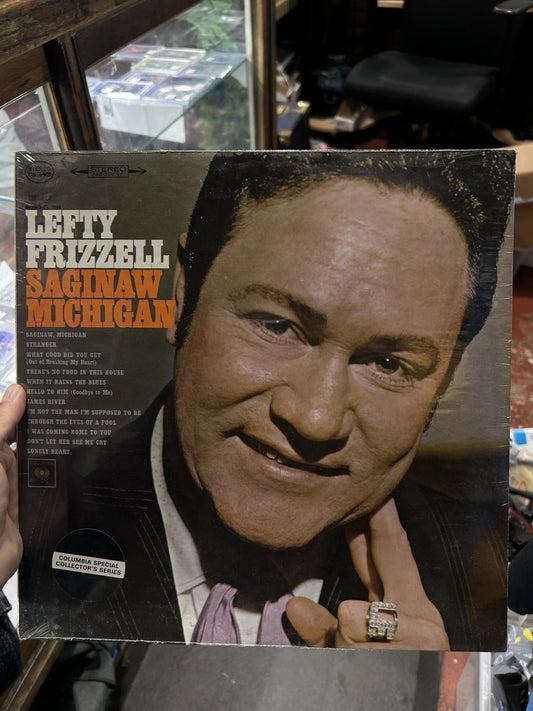 Lefty Frizzell - Saginaw, Michigan - Factory Sealed Original 1964 LP Record NOS