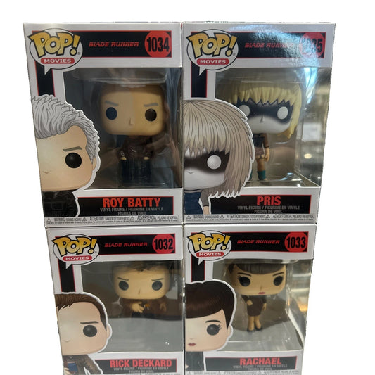 Funko Pop! Vinyl LOT of 4 Blade Runner Pop Figures New In Box