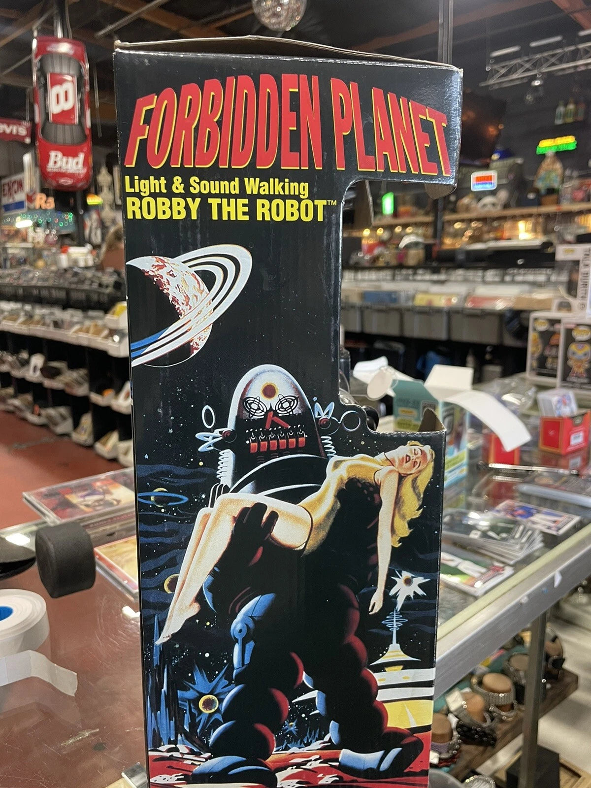 Forbidden Planet Robby The Robot Figure with Light & Walking Sound MIB Walmart