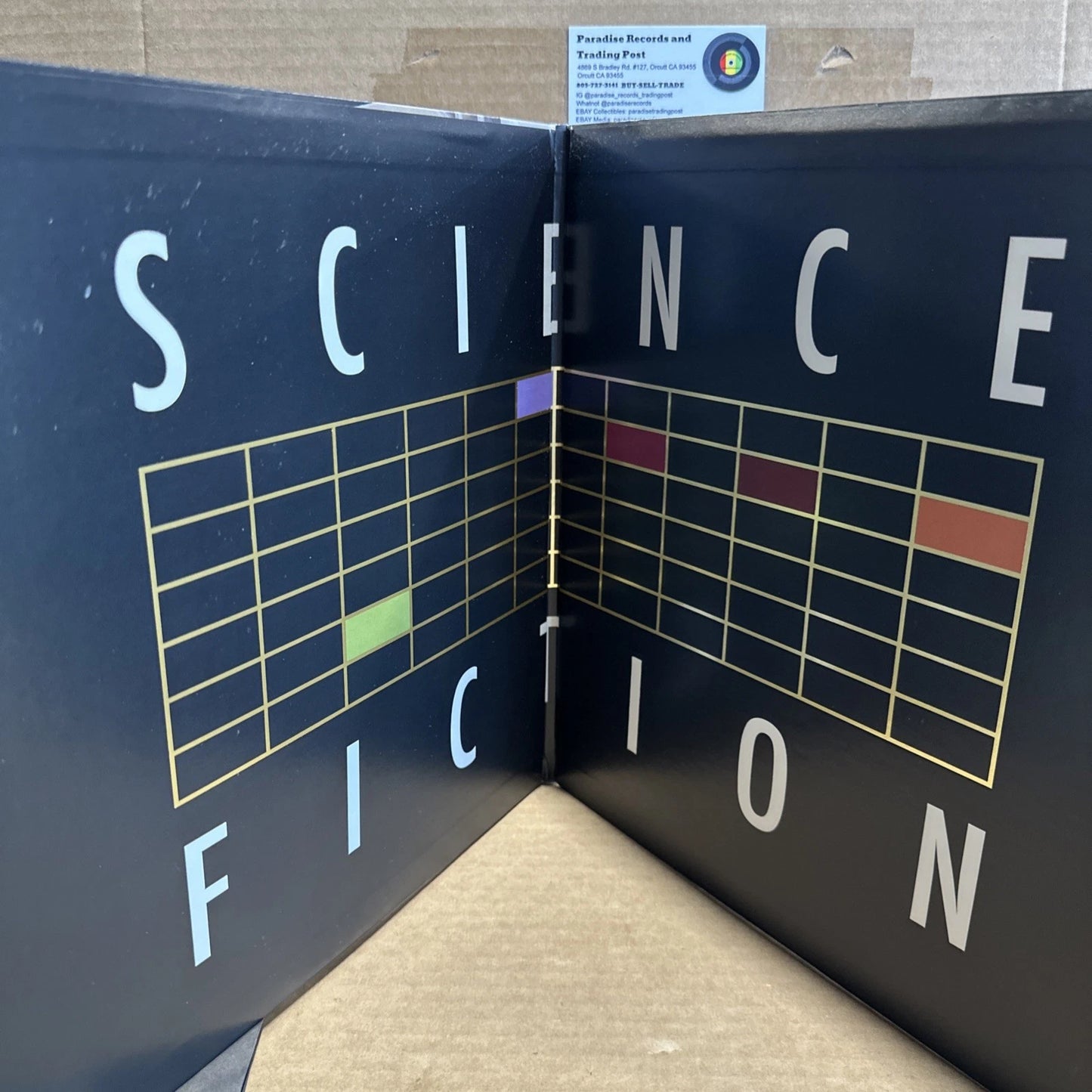 Brand New - Science Fiction - Red & Blue Vinyl - Original 2017 Limited VG+