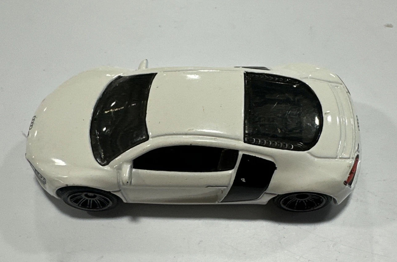 Loose Hot Wheels Speed Machines Audi R8; Pearl White