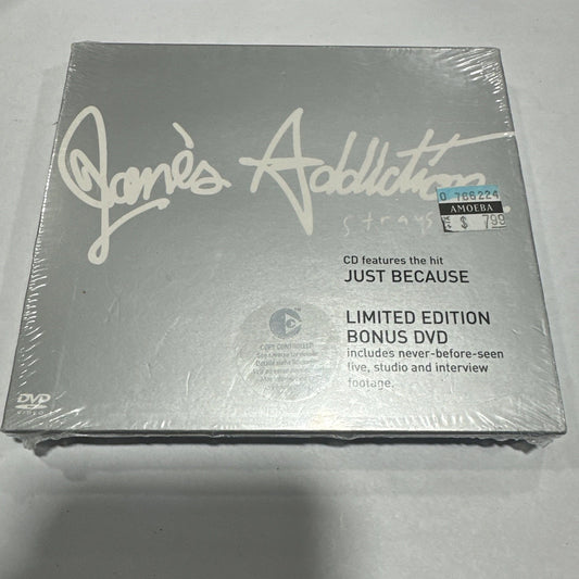 Jane's Addiction STRAYS Limited Edition DVD + CD Album SEALED